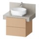 Duravit Waschtischunterschrank Balcoon 60x57x52,2cm, Terra strukt., 2 SchKa.-1
