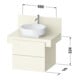Duravit Waschtischunterschrank Balcoon 60x57x53,4cm, s.beige strukt., 2 SchKa.