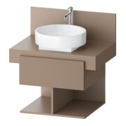 Duravit Waschtischunterschrank Balcoon 60x57x53,4cm, u str, 1 Kast, 2 off Fäch.