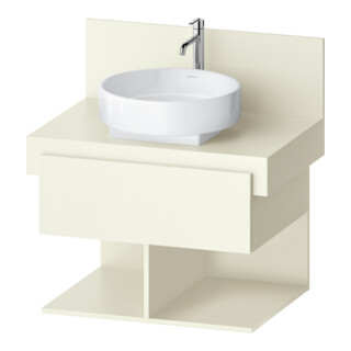 Duravit Waschtischunterschrank Balcoon 70x57x53,4cm, el str, 2 SBK, 2 off Fäch.