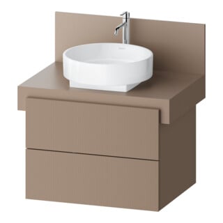 Duravit Waschtischunterschrank Balcoon 70x57x53,4cm, umb strukt., 2 Schubkästen