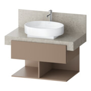Duravit Waschtischunterschrank Balcoon 80x57x52,2cm, u str, 1 Kast, 2 off Fäch.
