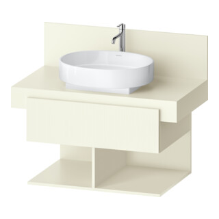 Duravit Waschtischunterschrank Balcoon 80x57x53,4cm, el str, 1 Kast, 2 off Fä