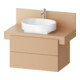 Duravit Waschtischunterschrank Balcoon 80x57x53,4cm, Terra strukt., 2 SchKa.-1