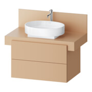 Duravit Waschtischunterschrank Balcoon 80x57x53,4cm, Terra strukt., 2 SchKa.