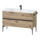 Duravit Waschtischunterschrank boden Sivida 121x59,1x47,7cm, 2 Schub., E Marm, G sw-1