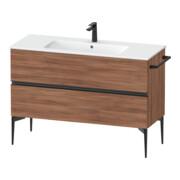 Duravit Waschtischunterschrank boden Sivida 121x59,1x47,7cm, 2 Schub., N Nat, Gr. sw-1