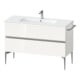 Duravit Waschtischunterschrank boden Sivida 121x59,1x47,7cm, 2 Schub., w g, Gr. chr-1