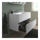 Duravit Waschtischunterschrank boden Sivida 121x59,2x47,7cm, 2 SBK, we. ma, Gr. chr-4