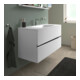 Duravit Waschtischunterschrank boden Sivida 121x59,2x47,7cm, 2 SBK, we. ma, Gr. chr