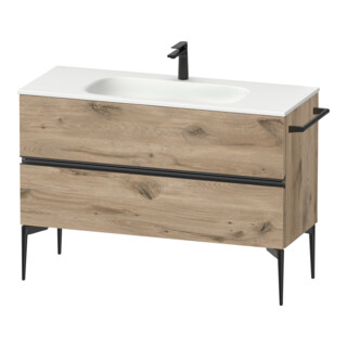 Duravit Waschtischunterschrank boden Sivida 121x59,2x47,7cm, 2 Schub., E Marm, G sw
