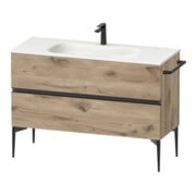 Duravit Waschtischunterschrank boden Sivida 121x59,2x47,7cm, 2 Schub., E Marm, G sw