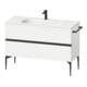 Duravit Waschtischunterschrank boden Sivida 121x59,2x47,7cm, 2 Schub., w ma, Gr. sw-1