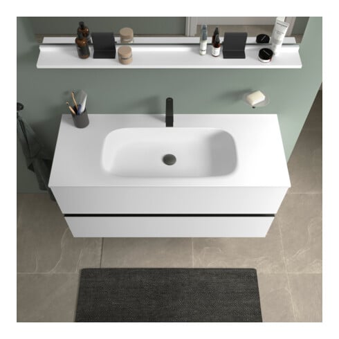Duravit Waschtischunterschrank boden Sivida 121x59,2x47,7cm, 2 Schub., w ma, Gr. sw