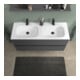 Duravit Waschtischunterschrank boden Sivida 128x59,2x47,7cm, 2 Schub., gra m, Gr. sw