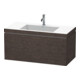 Duravit Waschtischunterschrank c-bonded L-Cube 100x48cm, 1 HL, E d geb., 1 Ausz., wandhängend-1
