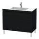 Duravit Waschtischunterschrank c-bonded L-Cube 100x48cm, 1 HL, E s, 2 Ausz., bodensteh.-1