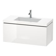 Duravit Waschtischunterschrank c-bonded L-Cube 100x48cm, o HL, bas. ma, 1 Ausz., wandhängend-2