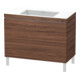 Duravit Waschtischunterschrank c-bonded L-Cube 100x48cm, o HL, N dkl., 2 Ausz., steh.-1