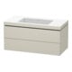 Duravit Waschtischunterschrank c-bonded L-Cube 100x48cm, o HL, T matt, 2 Schub., wandhängend-1