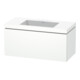 Duravit Waschtischunterschrank c-bonded L-Cube 100x48cm, o HL, we. matt, 1 Ausz., wandhängend-1