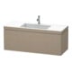 Duravit Waschtischunterschrank c-bonded L-Cube 120x48cm, 1 Hahnl., lei, 1 Ausz., wandhängend-1