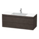 Duravit Waschtischunterschrank c-bonded L-Cube 120x48cm, 1 HL, E d ge, 2 Schub., wandhängend-1