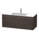 Duravit Waschtischunterschrank c-bonded L-Cube 120x48cm, 1 HL, E d geb., 1 Ausz., wandhängend-1