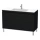 Duravit Waschtischunterschrank c-bonded L-Cube 120x48cm, 1 HL, E s, 2 Ausz., bodensteh.-1