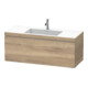 Duravit Waschtischunterschrank c-bonded L-Cube 120x48cm, 1 HL, Ei marm., 1 Ausz., wandhängend-1
