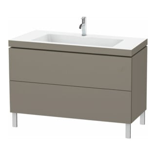 Duravit Waschtischunterschrank c-bonded L-Cube 120x48cm, 1 HL, f G m, 2 Ausz., steh.