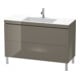 Duravit Waschtischunterschrank c-bonded L-Cube 120x48cm, 1 HL, f Gr hgl, 2 Ausz., steh.-1