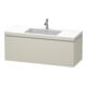 Duravit Waschtischunterschrank c-bonded L-Cube 120x48cm, 1 HL, Tau ma, 1 Ausz., wandhängend-1