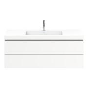 Duravit Waschtischunterschrank c-bonded L-Cube 120x48cm, 1 HL, we. ma, 2 Schub., wandhängend-4