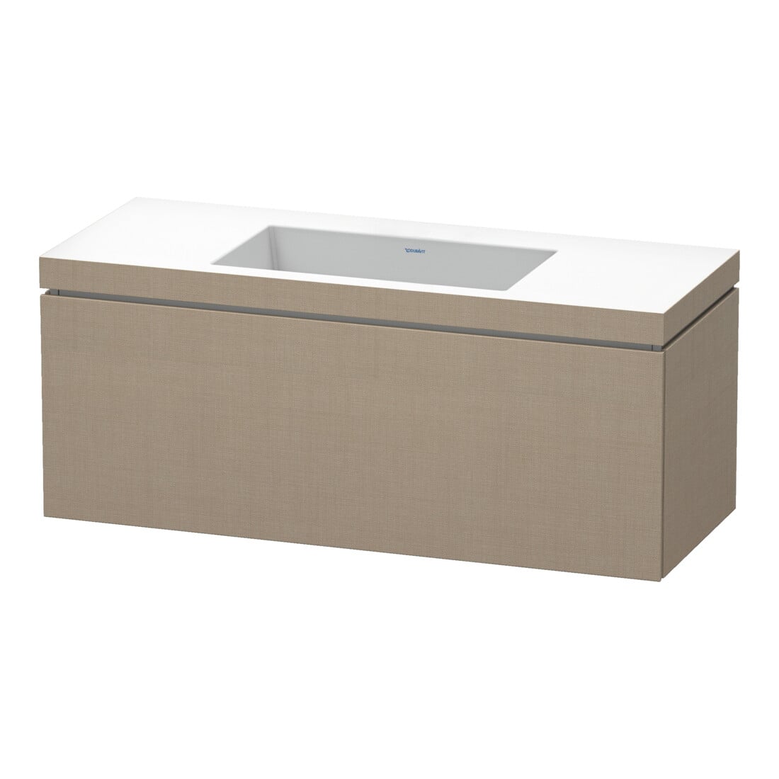 Duravit Waschtischunterschrank c-bonded L-Cube 120x48cm, o. Hahnl., lei, 1 Ausz., wandhängend
