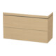 Duravit Waschtischunterschrank c-bonded L-Cube 120x48cm, o HL, E N, 2 Ausz., bodensteh.-1