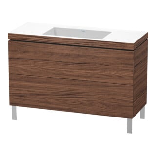 Duravit Waschtischunterschrank c-bonded L-Cube 120x48cm, o HL, N dkl., 2 Ausz., steh.