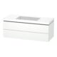 Duravit Waschtischunterschrank c-bonded L-Cube 120x48cm, o HL, w matt, 2 Schub., wandhängend-1