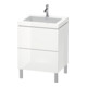 Duravit Waschtischunterschrank c-bonded L-Cube 60 x48cm, 1 HL, we. hgl, 2 Ausz., steh.-1