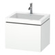 Duravit Waschtischunterschrank c-bonded L-Cube 60 x48cm, 1 HL, we. ma, 1 Ausz., wandhängend-1