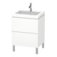 Duravit Waschtischunterschrank c-bonded L-Cube 60 x48cm, 1 HL, we. ma, 2 Ausz., steh.-1