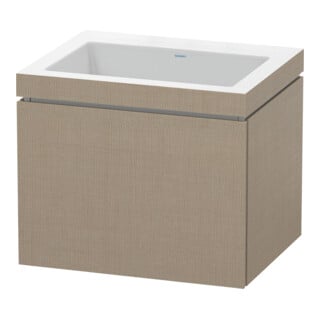 Duravit Waschtischunterschrank c-bonded L-Cube 60x48cm, o. Hahnl., lei, 1 Ausz., wandhängend