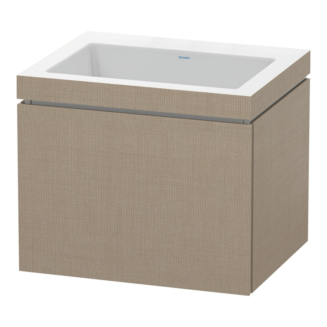 Duravit Waschtischunterschrank c-bonded L-Cube 60x48cm, o. Hahnl., lei, 1 Ausz., wandhängend