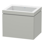 Duravit Waschtischunterschrank c-bonded L-Cube 60x48cm, o HL, bg ma, 1 Ausz., wandhängend-1