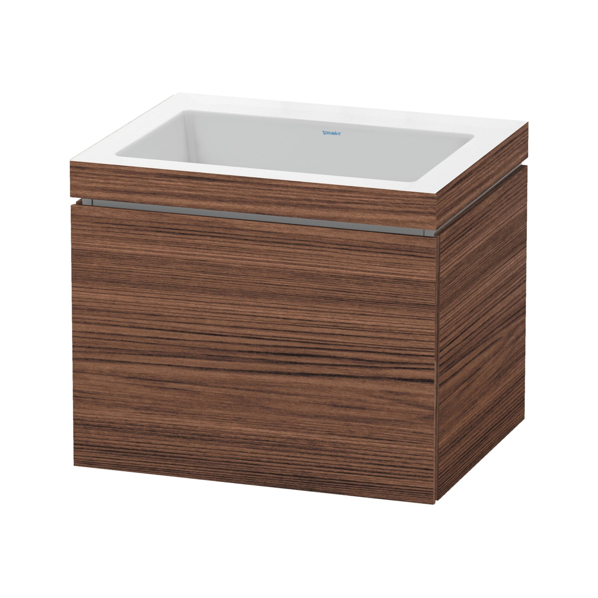 Duravit Waschtischunterschrank c-bonded L-Cube 60x48cm, o HL, N dkl., 1 Ausz., wandhängend