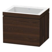 Duravit Waschtischunterschrank c-bonded L-Cube 60x48cm, o HL, N geb., 1 Ausz., wandhängend