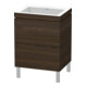Duravit Waschtischunterschrank c-bonded L-Cube 60x48cm, o HL, N geb., 2 Ausz., steh.-1