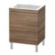 Duravit Waschtischunterschrank c-bonded L-Cube 60x48cm, o HL, Nussb Nat, 2 Ausz., steh.-1