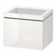 Duravit Waschtischunterschrank c-bonded L-Cube 60x48cm, o HL, we. hgl, 1 Ausz., wandhängend-1
