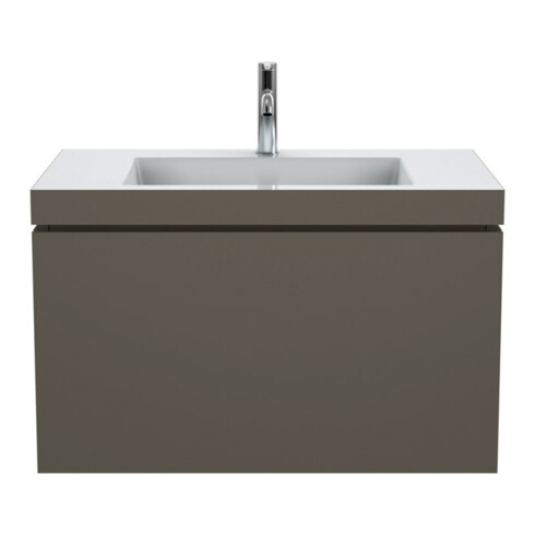 Duravit Waschtischunterschrank c-bonded L-Cube 80x48cm, 1 HL, f G m, 1 Ausz., wandhängend